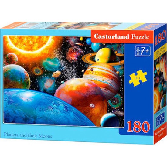 PUZZLE CASTORLAND 180 Planets and their Moons B-18345 ΠΑΙΧΝΙΔΙΑ