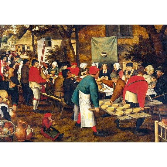 PUZZLE BLUEBIRD 1000 Pieter Brueghel the Younger – Peasant Wedding Feast 60025 ΠΑΙΧΝΙΔΙΑ