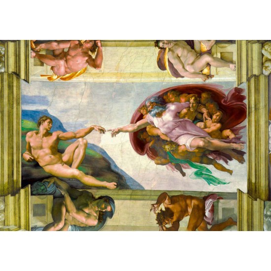 PUZZLE BLUEBIRD 1000 Michelangelo – The Creation of Adam, 1511 60053 ΠΑΙΧΝΙΔΙΑ