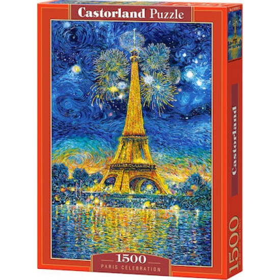 PUZZLE CASTORLAND 1500 PARIS CELEBRATION C-151851 ΠΑΙΧΝΙΔΙΑ
