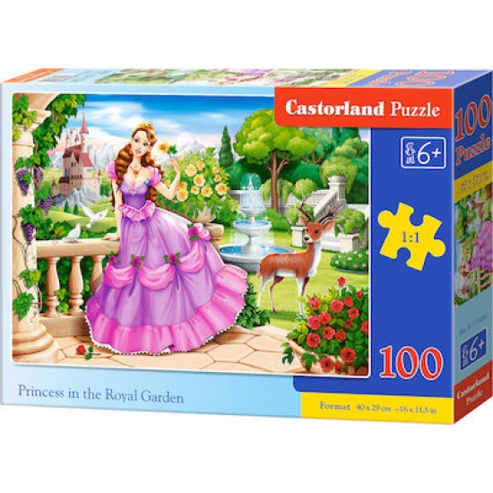 PUZZLE CASTORLAND 100 Princess in the Royal Garden B-111091 ΠΑΙΧΝΙΔΙΑ