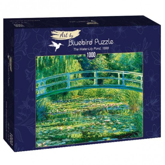 PUZZLE BLUEBIRD 1000 Claude Monet – The Water-Lily Pond, 1899 60043 ΠΑΙΧΝΙΔΙΑ