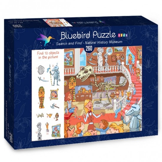 PUZZLE BLUEBIRD 260 Search and Find – Natural History Museum 70352 ΠΑΙΧΝΙΔΙΑ