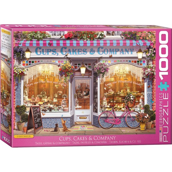 PUZZLE Eurographics 1000 Cups, Cakes & Company 6000-5520 ΠΑΙΧΝΙΔΙΑ
