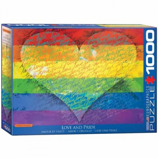 PUZZLE Eurographics Jigsaw 1000 Love & Pride! 6000-5542 ΠΑΙΧΝΙΔΙΑ