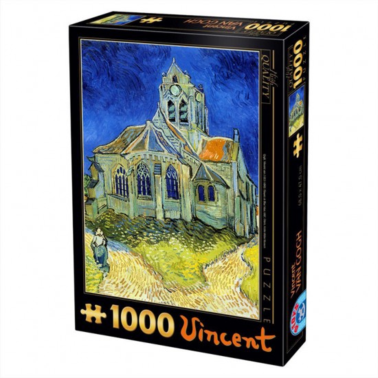 PUZZLE DTOYS 1000 The Church at Auvers 66916VG10 ΠΑΙΧΝΙΔΙΑ