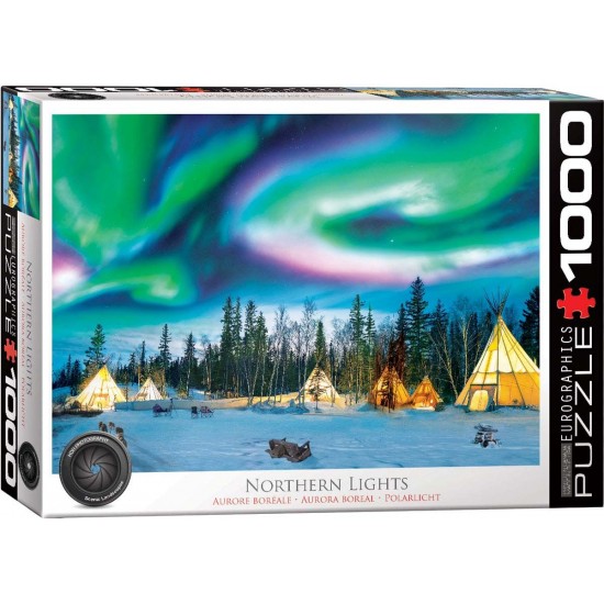 PUZZLE Eurographics Jigsaw 1000 Northern Lights - Yellowknife 6000-5435 ΠΑΙΧΝΙΔΙΑ