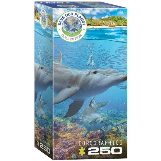 PUZZLE Eurographics 250 Save the Planet - Dolphins 8251-5560 ΠΑΙΧΝΙΔΙΑ