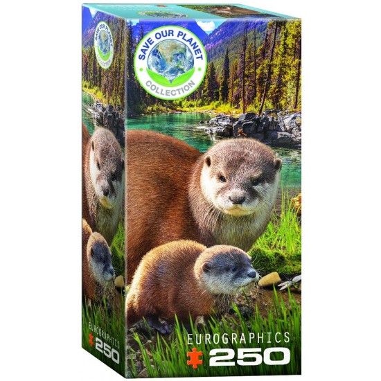 PUZZLE Eurographics 250  Save the Planet - Otters 8251-5558 ΠΑΙΧΝΙΔΙΑ