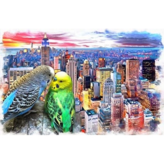 PUZZLE 1000PCS THE BIRDS OVER THE CITY 2020836 ΠΑΙΧΝΙΔΙΑ