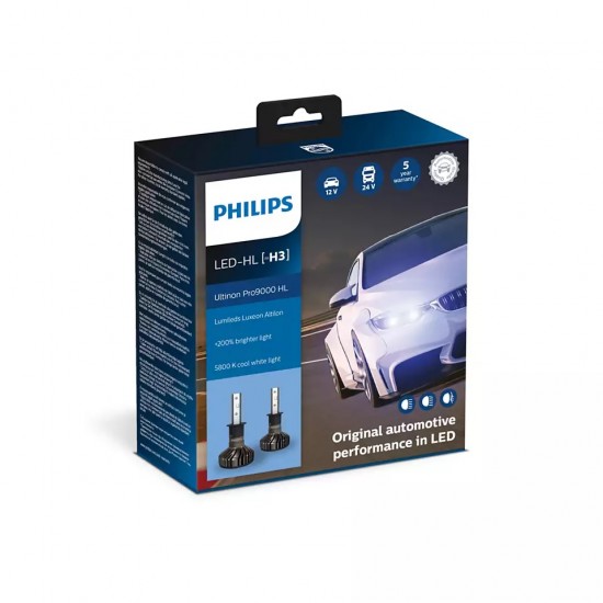 PHILIPS LED H3 12/24V Ultinon Pro9000 PHILIPS