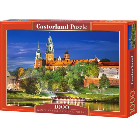 PUZZLE CASTORLAND 1000 Wawel Castle By Night, Poland C-103027 PUZZLES
