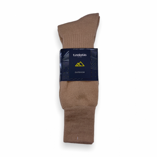 Κάλτσες Ισοθερμικές Ελληνικής κατασκευής Μπεζ (σύμμεικτο μάλλινο νήμα ποικιλίας merino) 618b ΚΑΛΤΣΕΣ