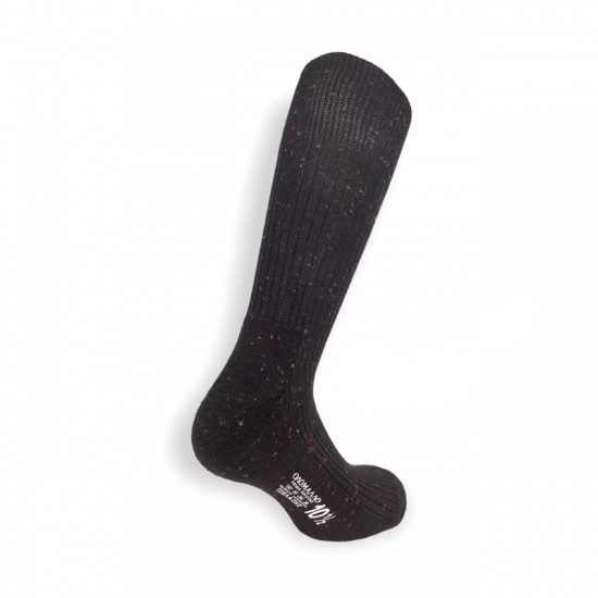 Κάλτσες Outdoor (100% μαλλί merino) Ελληνικής Κατασκευής Mαύρες 499