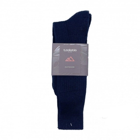 Κάλτσες Outdoor Ελληνικής Κατασκευής Μπλέ Μάλλινες merino (50% μαλλί merino – 50% ακρυλικό) 699blue ΚΑΛΤΣΕΣ