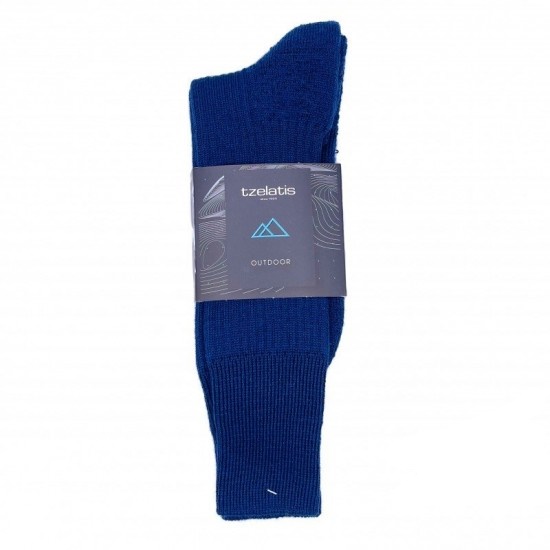Κάλτσες Outdoor Ελληνικής Κατασκευής Μπλε Ocean Μάλλινες merino (50% μαλλί merino – 50% ακρυλικό) 699Ocean ΚΑΛΤΣΕΣ