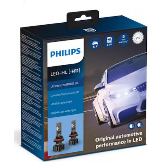 PHILIPS LED H11 12/24V Ultinon Pro9000 PHILIPS